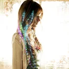 Цветные бабочки, Светящиеся светодиодный Ки, светящиеся светодиодные заколки для волос, украшения для волос, аксессуары для волос на Хэллоуин