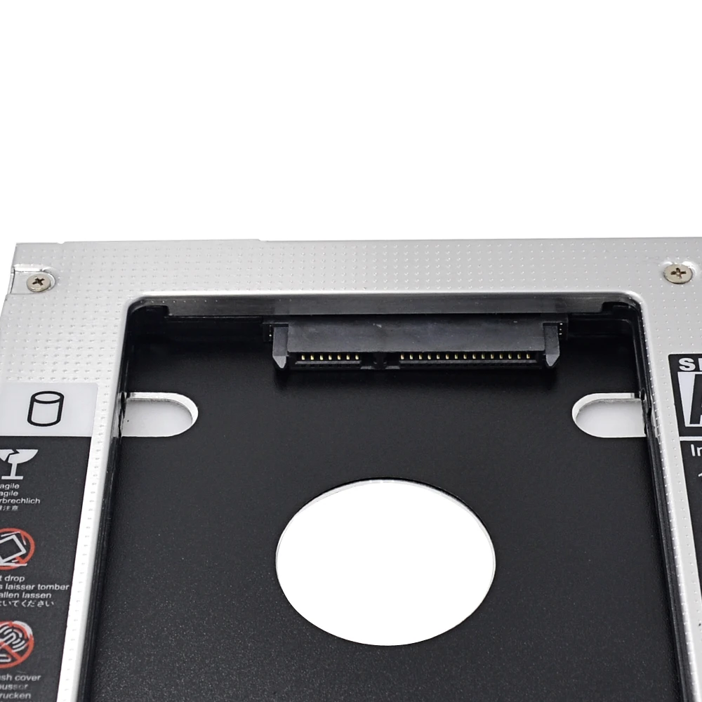 Высокопроизводительный чипсет SATA 3 0 9 5 мм 2 й жесткий диск Caddy для Apple Macbook ( Pro Air )