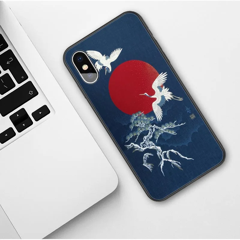 Японский Lucky Koi Fish волна канагава чехол для iphone 12 11 Pro Max SE 2020 X XR XS 6 6s 7 8 плюс Чехол Coque