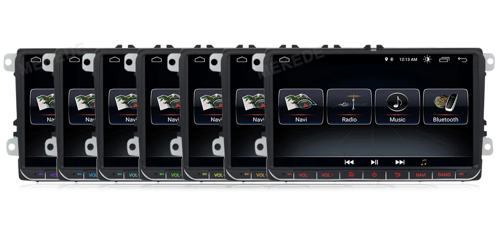 MEKEDE " Android 8,1 автомобильный gps-навигатор для VW GOLF 5, 6 Polo Passat b5, Jetta Tiguan Touran Skoda, seat, canbus, руль