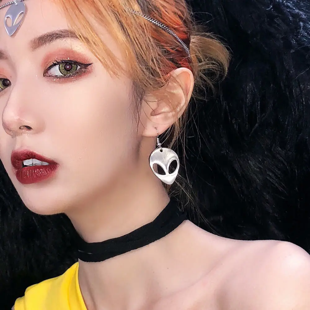 Модные серьги в европейском и американском стиле женские виде капли украшения