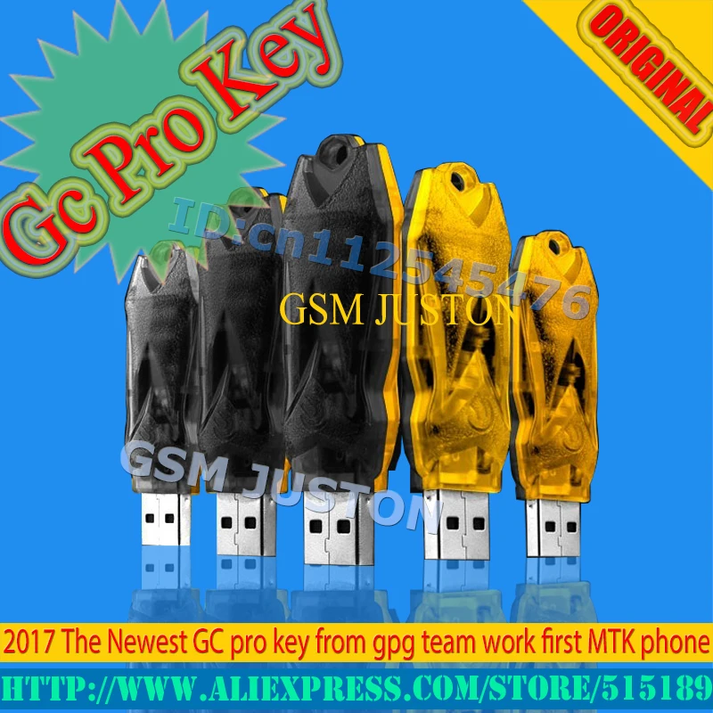 

original 2017 The Newest GC pro key from gpg team work first MTK phone