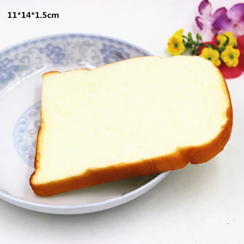 1 pc 10 см kawaii мягкий ароматизированный мягкий медленно поднимающийся мороженое игрушка-антистресс Забавные игрушки Ключи Подвеска для сотового телефона милый кальян хлеб - Цвет: 1 pc