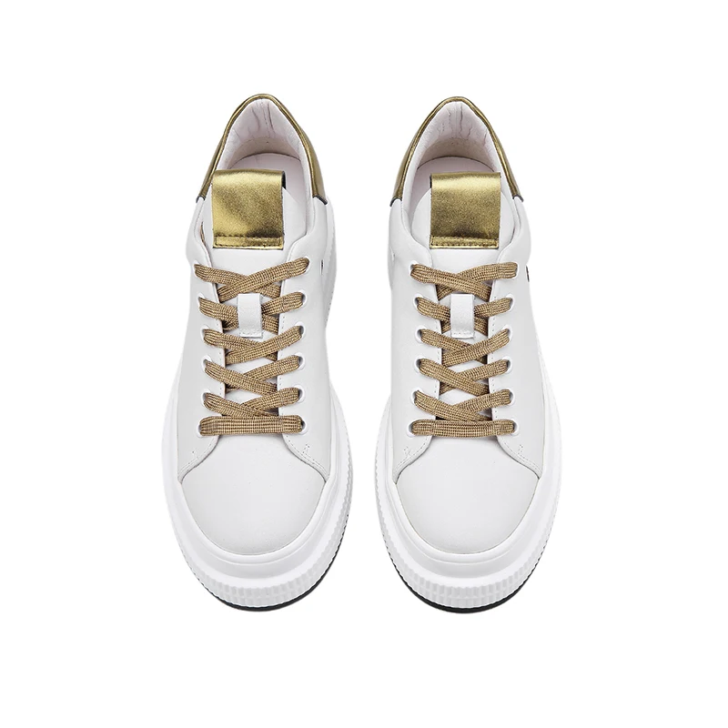 Дышащая обувь из натуральной кожи Новинка 2019 года женская дизайнерская на