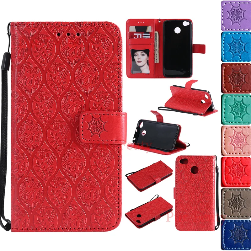 Чехол книжка с подставкой и отделением для карт Xiaomi Redmi 4X 4 X Redmi4X чехлы X4 Red mi