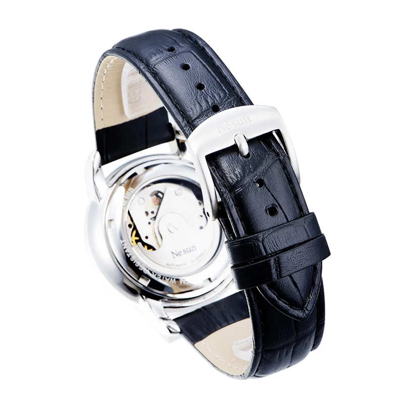 Часы-скелетоны мужские с турбийоном автоподзаводом водонепроницаемые N9031-1 |