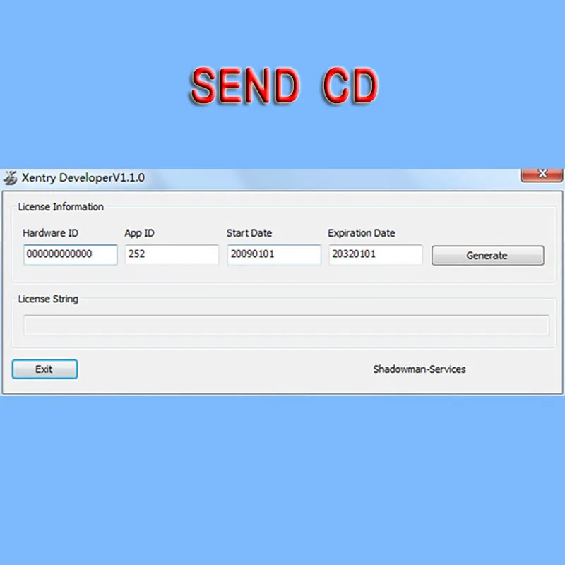 send cd Для MB Star Xentry C3 C4 активный Xentry разработчик V1.1.0 Keygen калькулятор активация Cracker - Цвет: send cd
