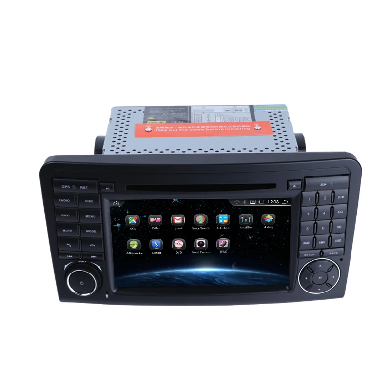 CarExc Android 9 0 OS Восьмиядерный автомобильный DVD GPS Навигатор Радио для Benz ML300 ML350 ML450 ML500