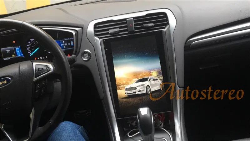 PX6 4 Гб ОЗУ Тесла стиль Android 9,0 Автомобильный gps навигация для Ford Mondeo Fusion MK5 2013+ головное устройство Мультимедиа Радио магнитофон