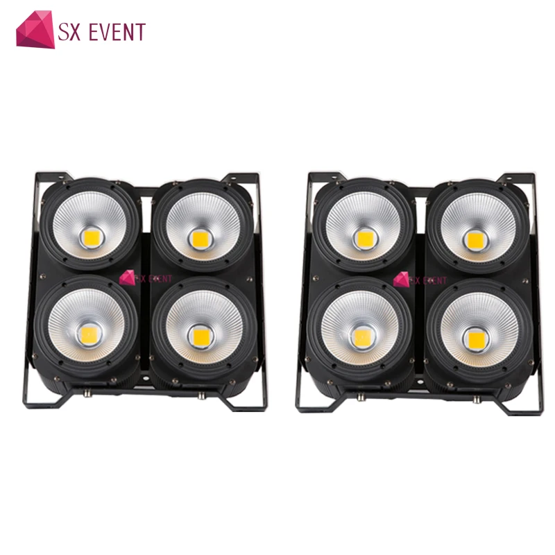2 шт./лот 4x100 Вт LED Blinder свет для KTV/Дискотека/Домашняя вечеринка/DJ Развлекательное