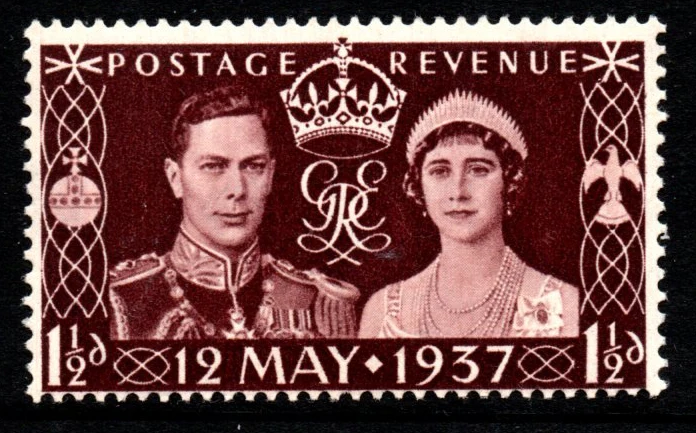 Лидер продаж 1 шт. новинка марка Великобритании 1937 король Джордж VI трон UK марки MNH |