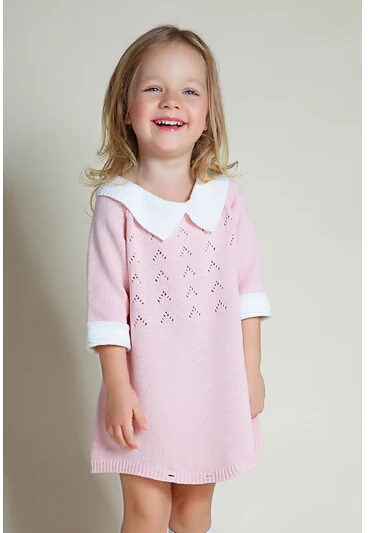 Лидер продаж сезон осень-весна детский комбинезон для девочек roupas de bebe вязанный