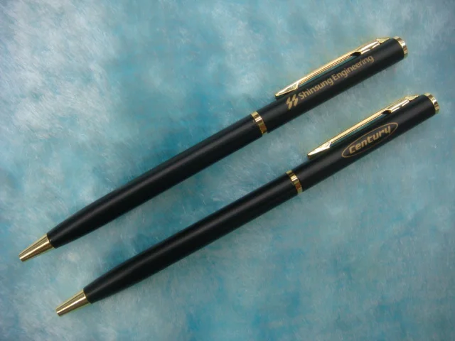 Высококачественная стальная легированная металлическая шариковая ручка зажимы