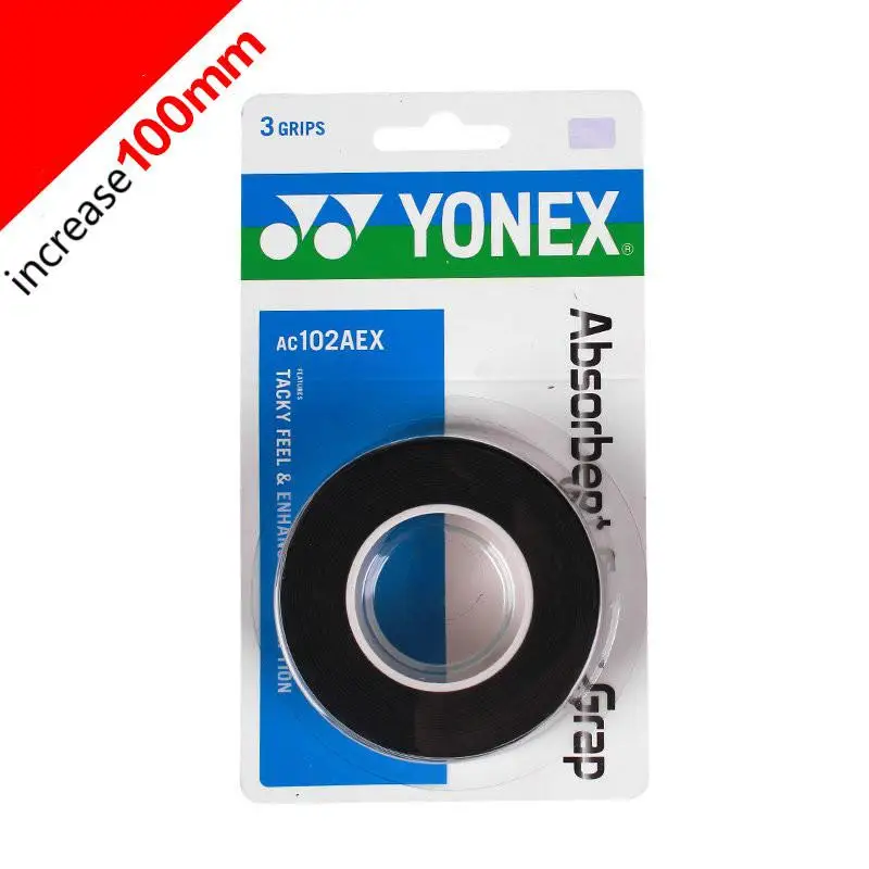 3 ручки Yonex качество противоскользящие дышащие спортивные над захватом пот полоса нарукавник для тенниса ленты ручки для бадминтона Sweatband - Цвет: 4