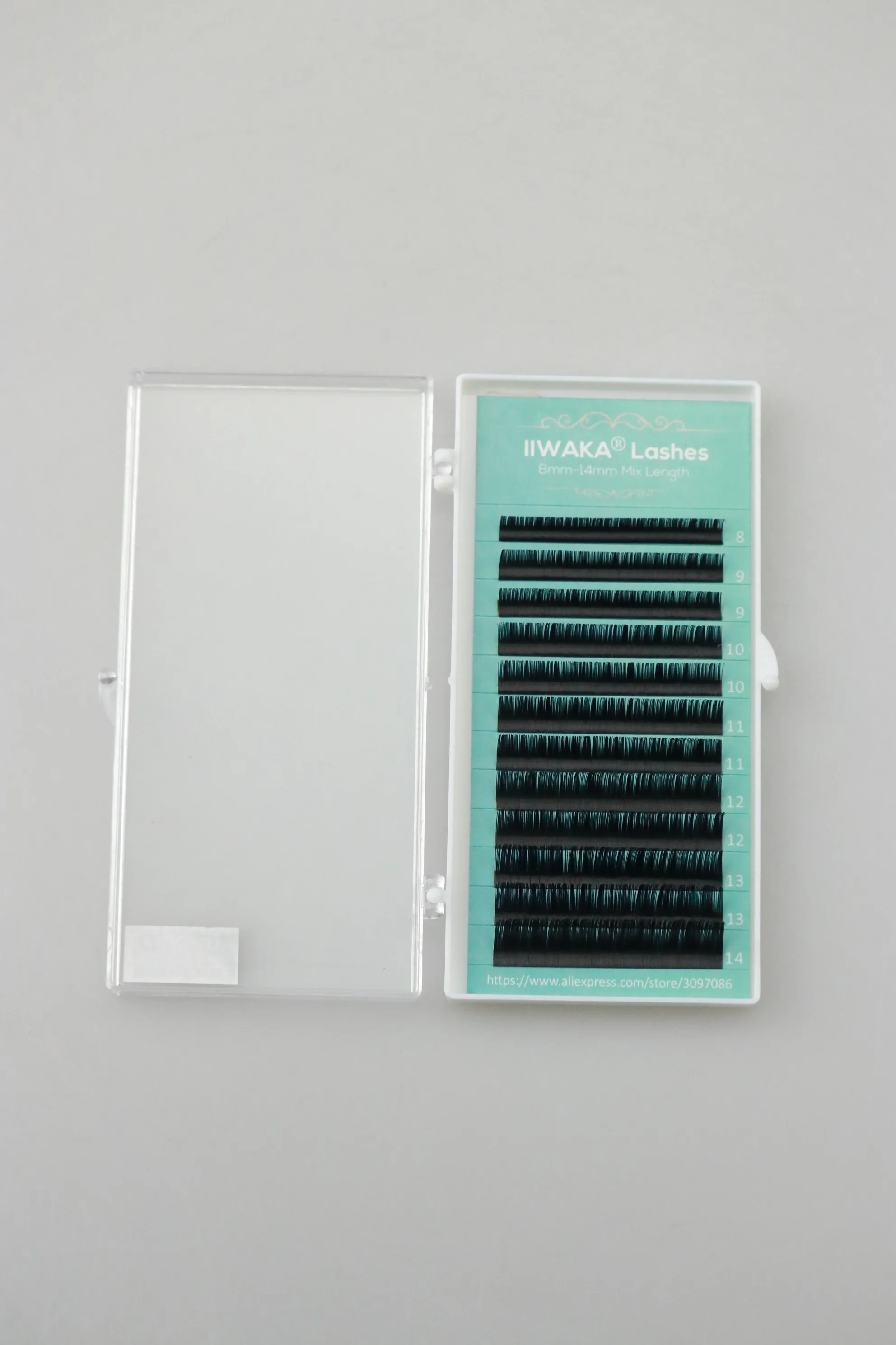 Бесплатная доставка 1 лоток IIWAKA накладные ресницы наращивание ресниц|eyelash
