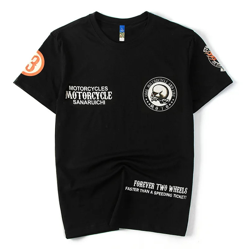 ALVZAR New Mens Male Cotton Casual Summer Streetwear print Skulls T Shirt Tshirts T-shirts Tops tees Clothes Coustume Apparel | Мужская