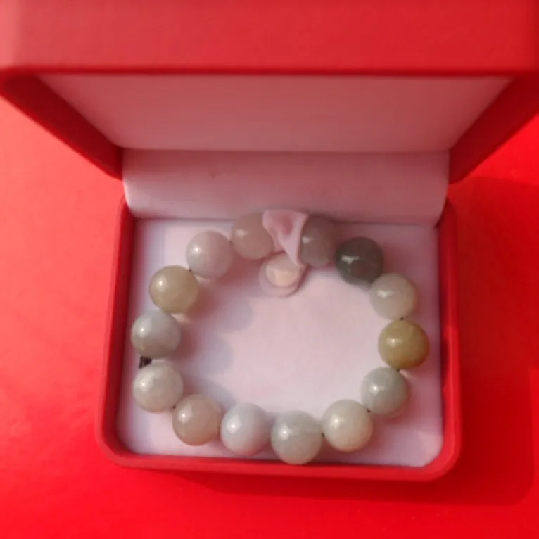 Natural jade beads multicolor A goods | Украшения и аксессуары