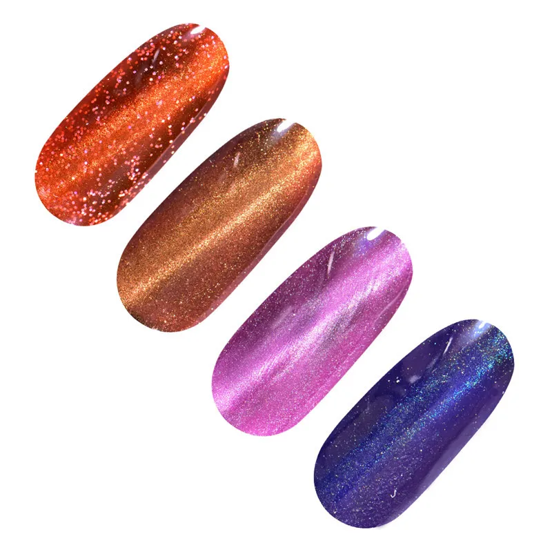 BeautyBigBang Магнитный кошачий глаз Гель-лак для ногтей смоляный лак замачивающиеся покрытые лаком ногти дизайн Сияющий УФ светодиодный Гель-лак для ногтей