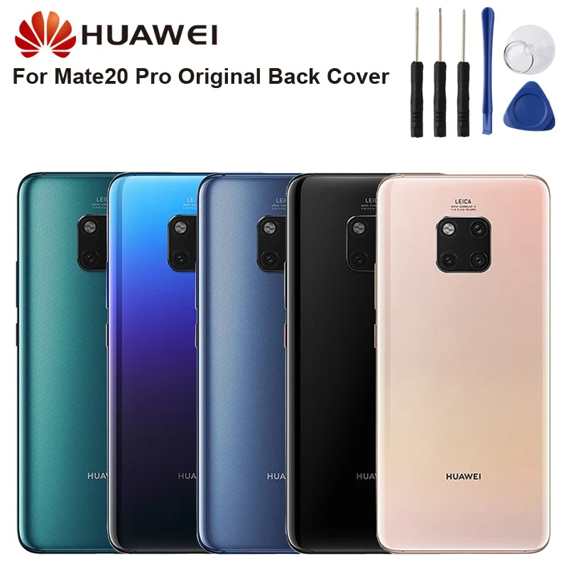 Стеклянный задний Чехол для huawei mate 20 Pro mate 20 PRO задняя крышка батарейного отсека для телефона задняя крышка корпуса
