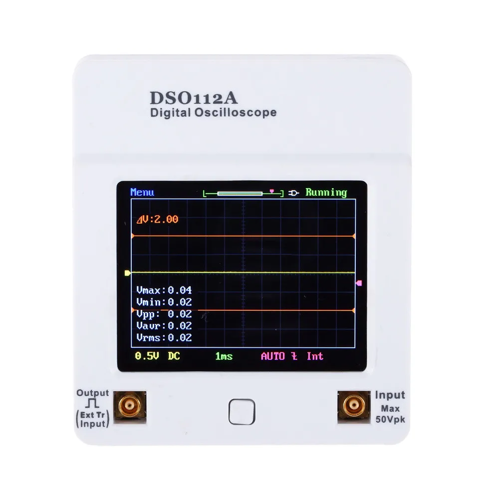 Professional Oscilloscope Portable Touch Screen USB Digital High precision Interface 2MHz 5Msps | Инструменты