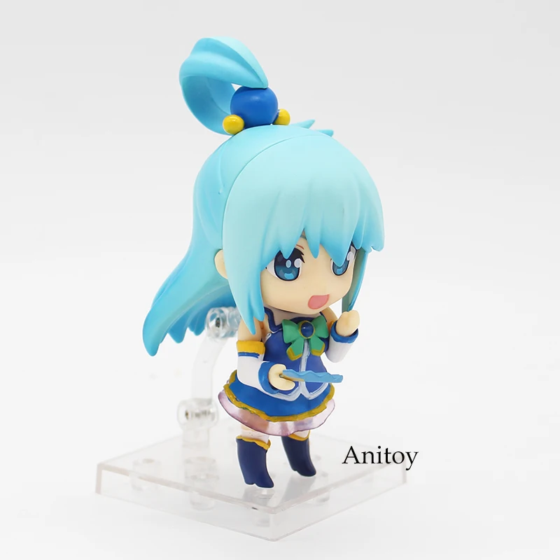 Подарите чудесный мир с благословениями KonoSuba Aqua Nendoroid 630 1/10 Масштаб ПВХ фигурка Коллекционная модель 10 см