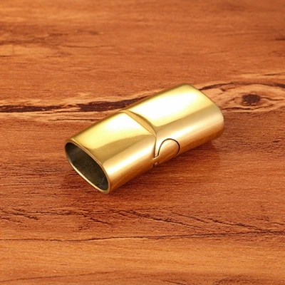 style 1 Gold Оптовые продажи 2 шт./компл. Размер отверстия: 12X6 мм магнитный Нержавеющая сталь кнопки соединители DIY браслет ювелирные изделия, украшения своими руками - Цвет: style 1 Gold