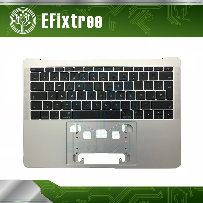 Сменная испанская клавиатура SP EMC 3164 2978 A1708 с Topcase 2016 2017 года Упор для рук Macbook Pro Retina