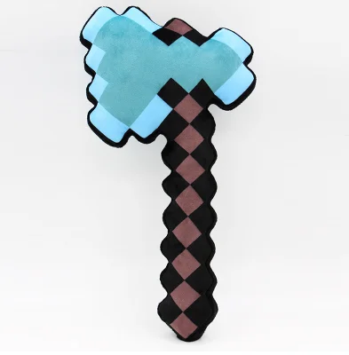Новинка 2017 года minecrafter Игрушечные лошадки Minecraft плюшевые меч Пикакс Книги об