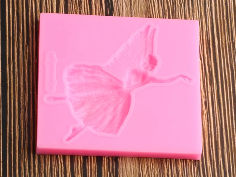 Цветок фея силиконовые формы Gumpaste шоколадная глина конфеты формы помадка DIY украшения торта инструменты украшения торта глина инструмент