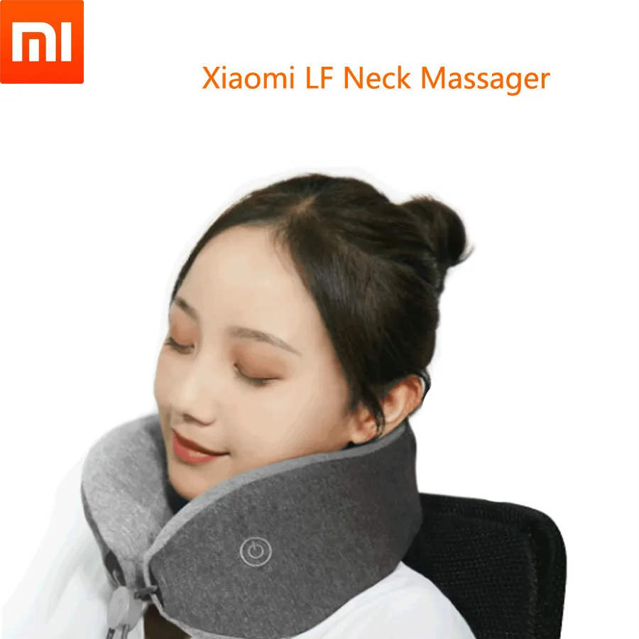 Массажер для шеи Xiaomi Mijia LF Leravan подушка расслабления мышечной терапии сна плеч