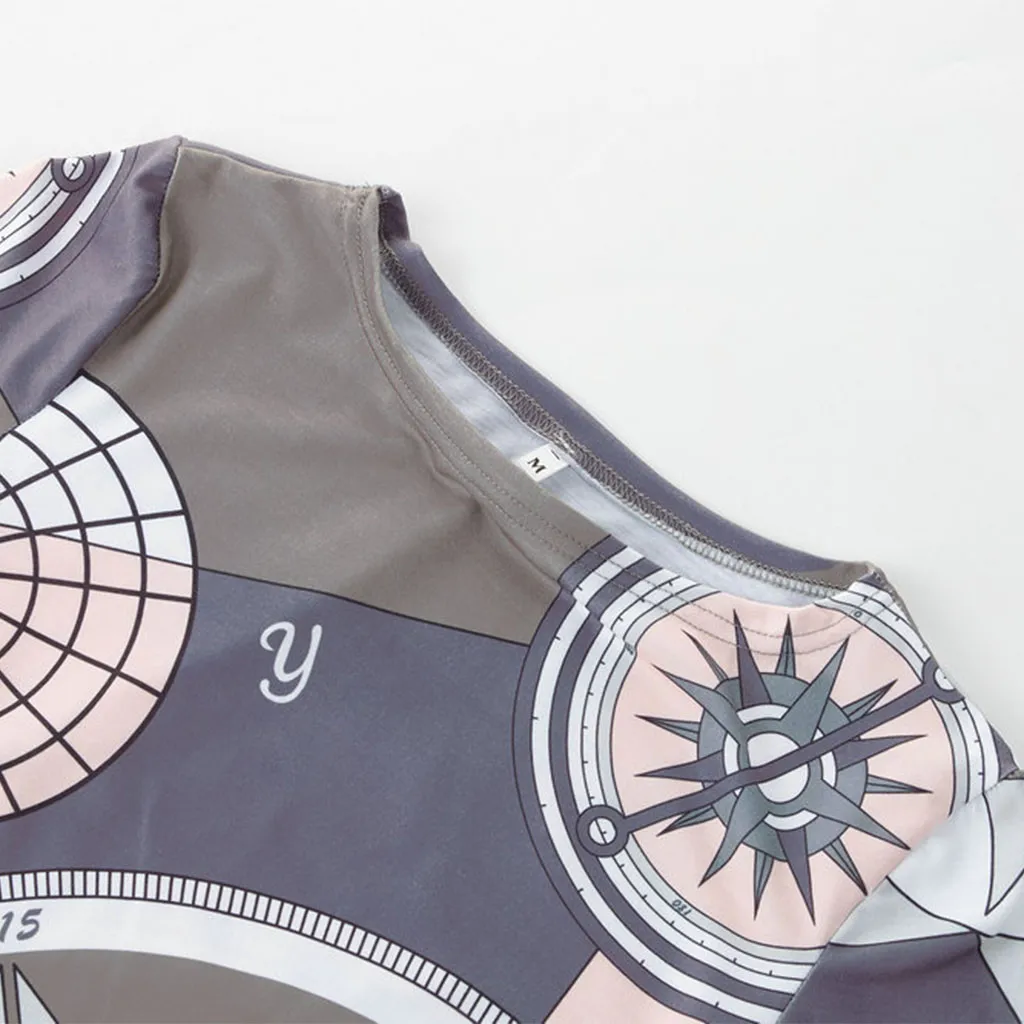 Женское льняное летнее платье с принтом и круглым вырезом винтажное до колена