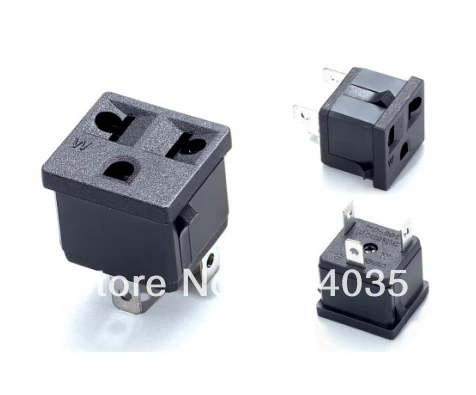 

50 pcs/lot WD-601 Travel Adaptor/Plug Converter in Black *CE Marked