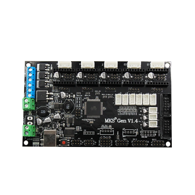 Kee Pang MKS Gen V1.4 Ramps 1 4 материнская плата управления с usb кабелем для 3d принтера