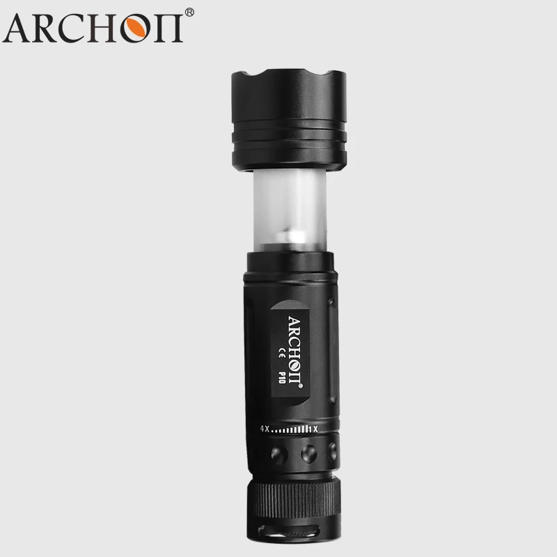 Тактический Водонепроницаемый мини фонарик ARCHON Cree R3 160 люмен мощный для кемпинга