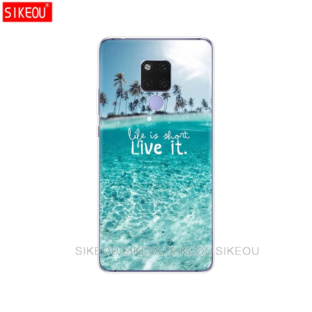 33647 Мягкий силиконовый чехол для huawei mate 20 pro, Прозрачный дизайн, чехол для телефона huawei mate 20 X, чехол Coque Capa для mate 20 - Цвет: 33647