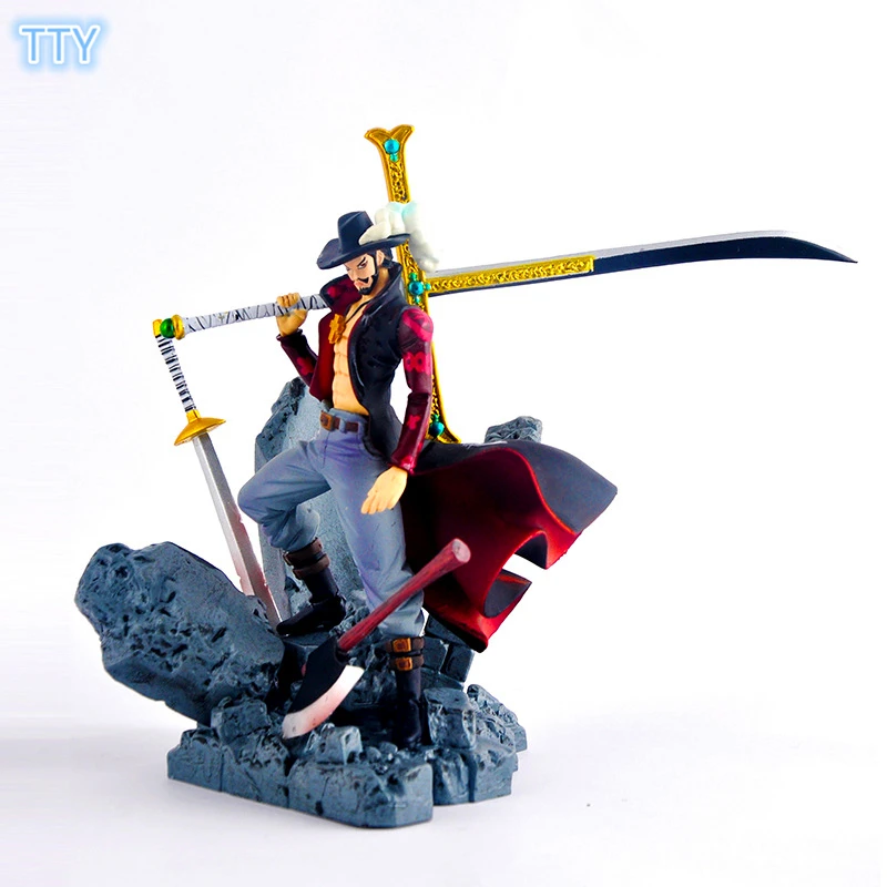 Фигурка аниме Mihawk из японского цельная экшн фигурка дракуля михока 15 см ПВХ