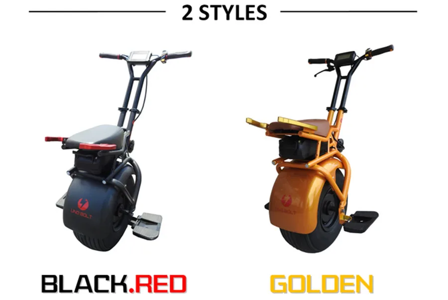 Миры первый E-Unicycle/E-Bike с гироскопом силы