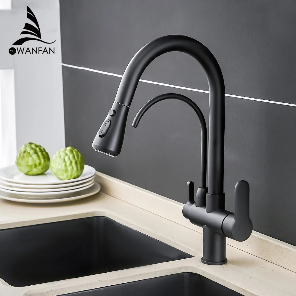 Кухонные смесители torneira para cozinha de parede кран для кухни фильтр для воды кран Три способа смеситель для раковины кухонный кран WF-0195