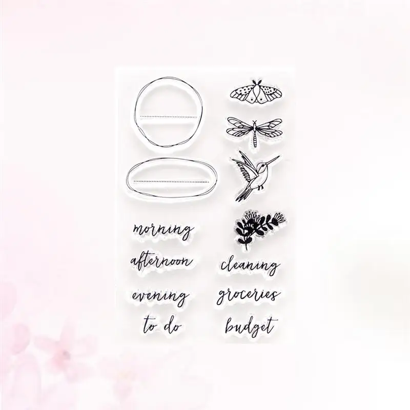 1 шт. прозрачный штамп для скрапбукинга печать дневника сделай сам украшения карт