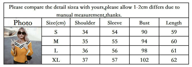 

Womens Long Sleeve Pullover Casual T-shirt Striped V Neck Female Fashion Blouse Loose Jumper Shirt Top Sweatshirt