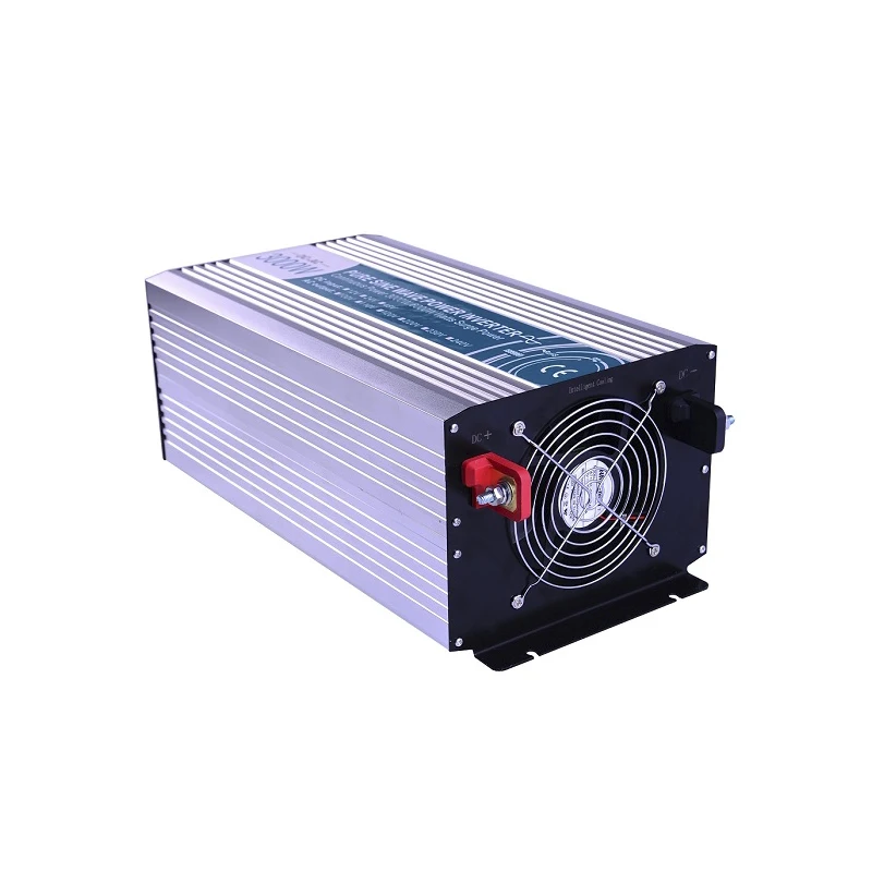 3000 Вт Чистая синусоида Инвертор DC 12V/24V/48V к AC 110V/220V решетки солнечной энергии