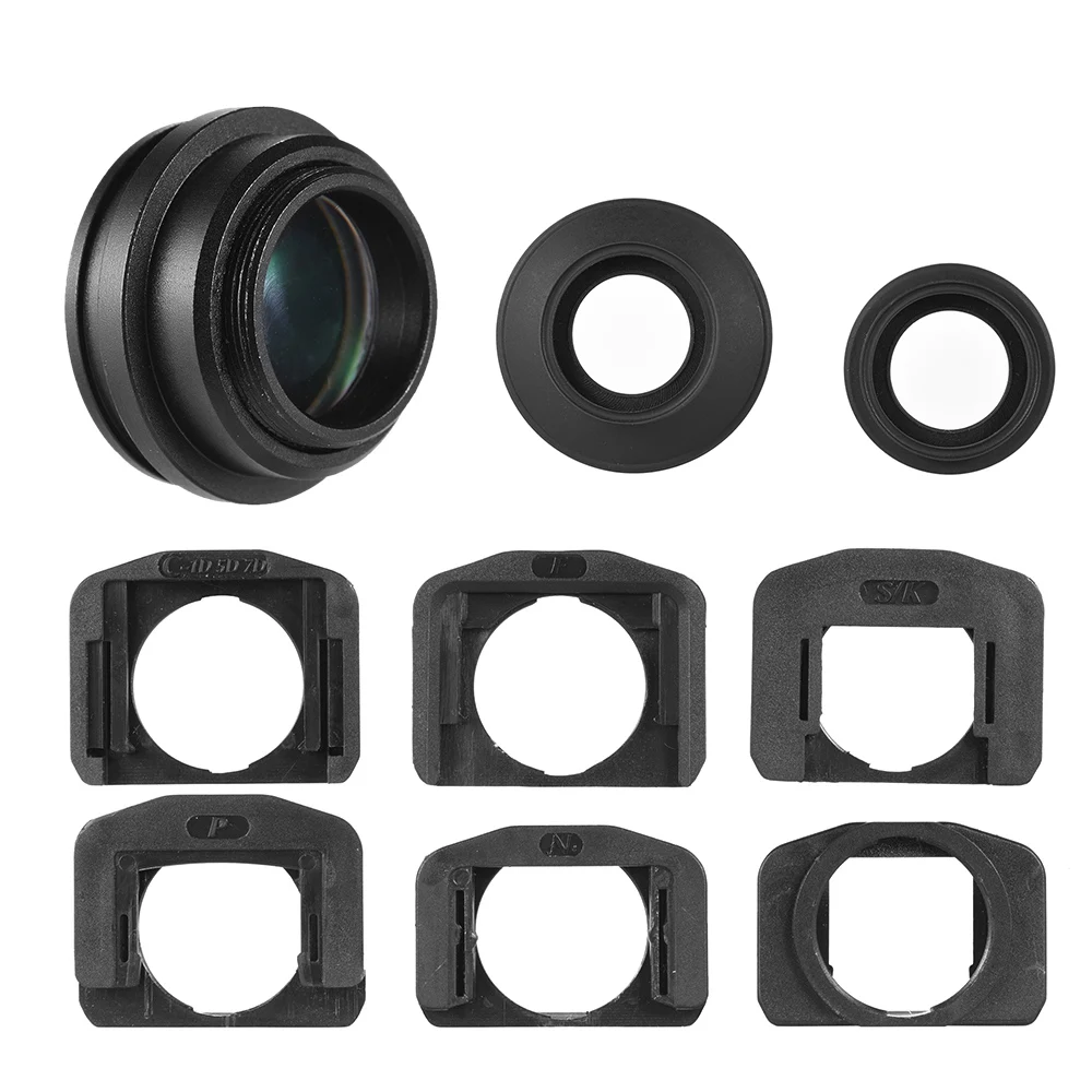 Видоискатель Andoer 1.51X с фиксированным фокусом окуляр лупа для объектива Canon Nikon Sony