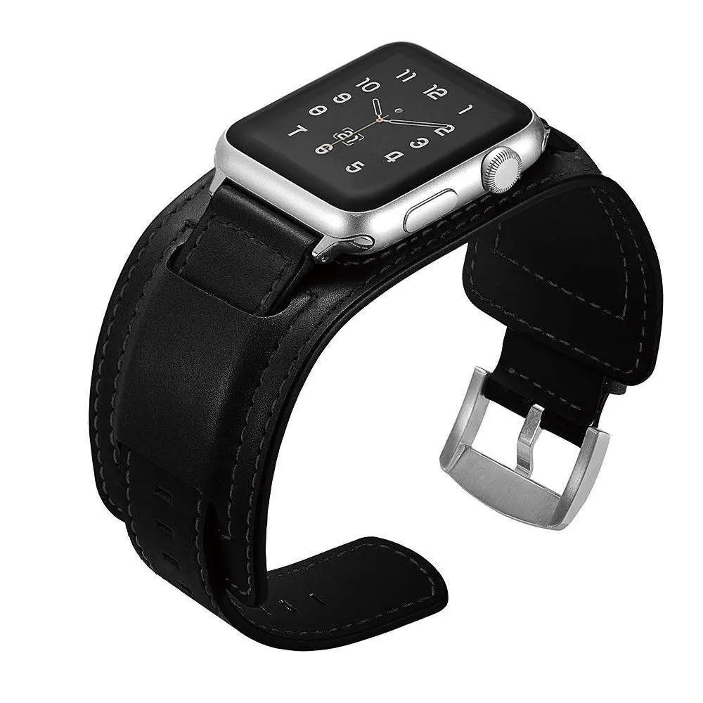 Ремешок для iwatch 3842 мм ремешок из натуральной кожи с пряжкой Apple Watch Series 3 2