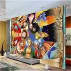 Одна деталь Настенная роспись японское аниме на заказ большие фото обои мультфильм декор для комнаты настенное искусство для спальни детской комнаты Бесплатная доставка