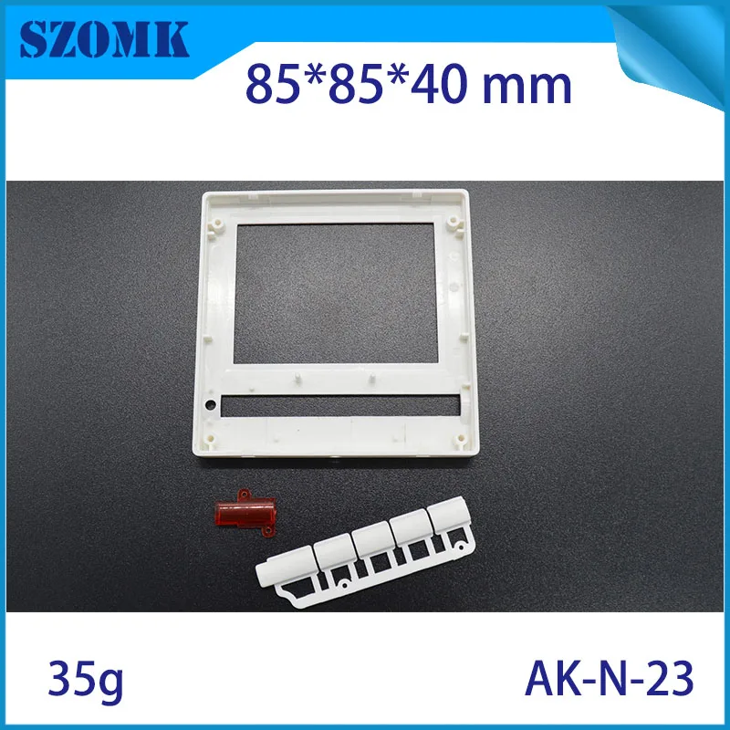 4 шт. 85*85*40 мм Новый Пластиковый корпус для проекта pcb электронный с ЖК-дисплеем
