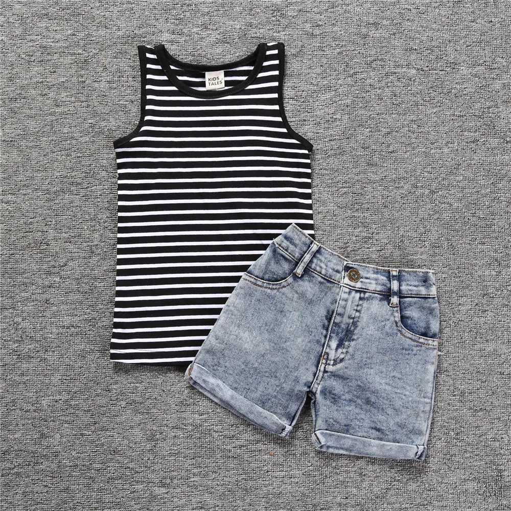 Женская летняя одежда для маленьких девочек комплект одежды 2019 детская