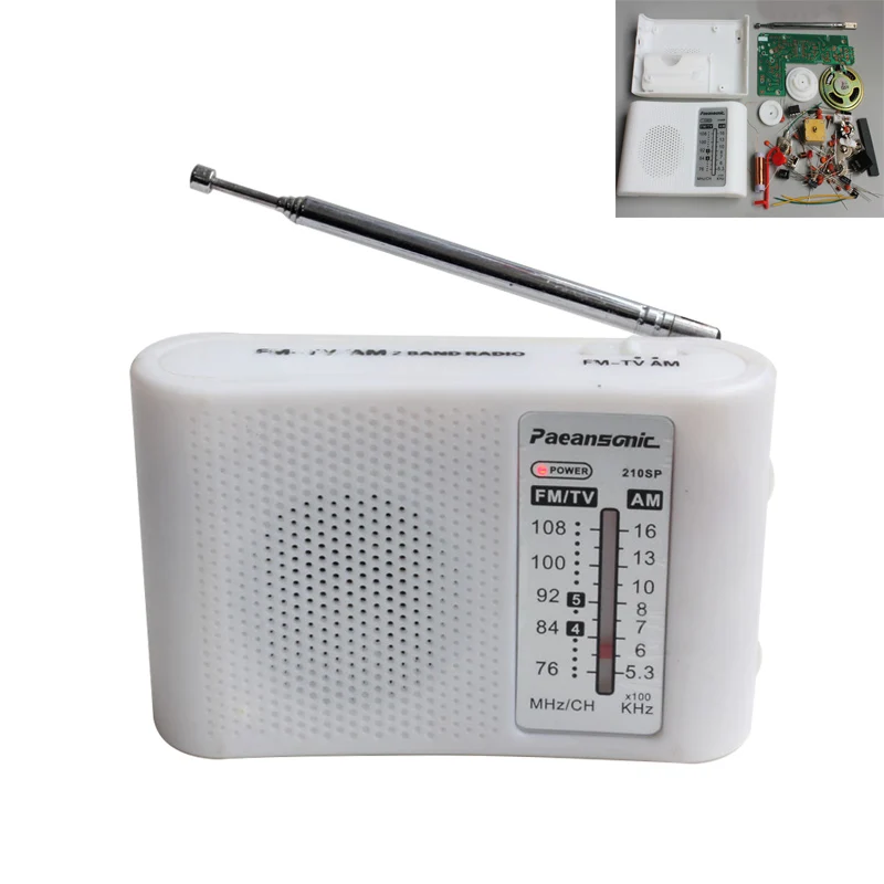 Комплект радиоприемника CF210SP AM/FM комплект для сборки электроники портативное FM AM