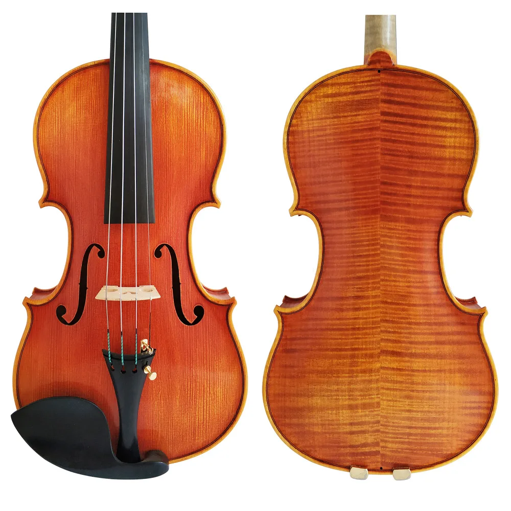 Копия Stradivarius 1716 ручная работа спиртовой лак скрипка FPVN05 Европейский деревянный чехол с пенопластом и бантом