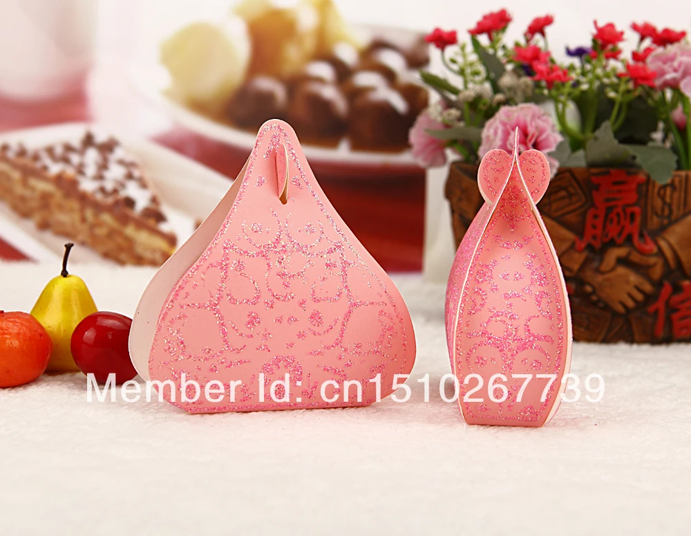 Бесплатная доставка 50 розовых свадебных конфет европейская романтическая