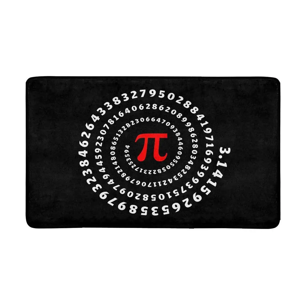 Забавный Pi спиральный окружность математический внутренний входной дверной